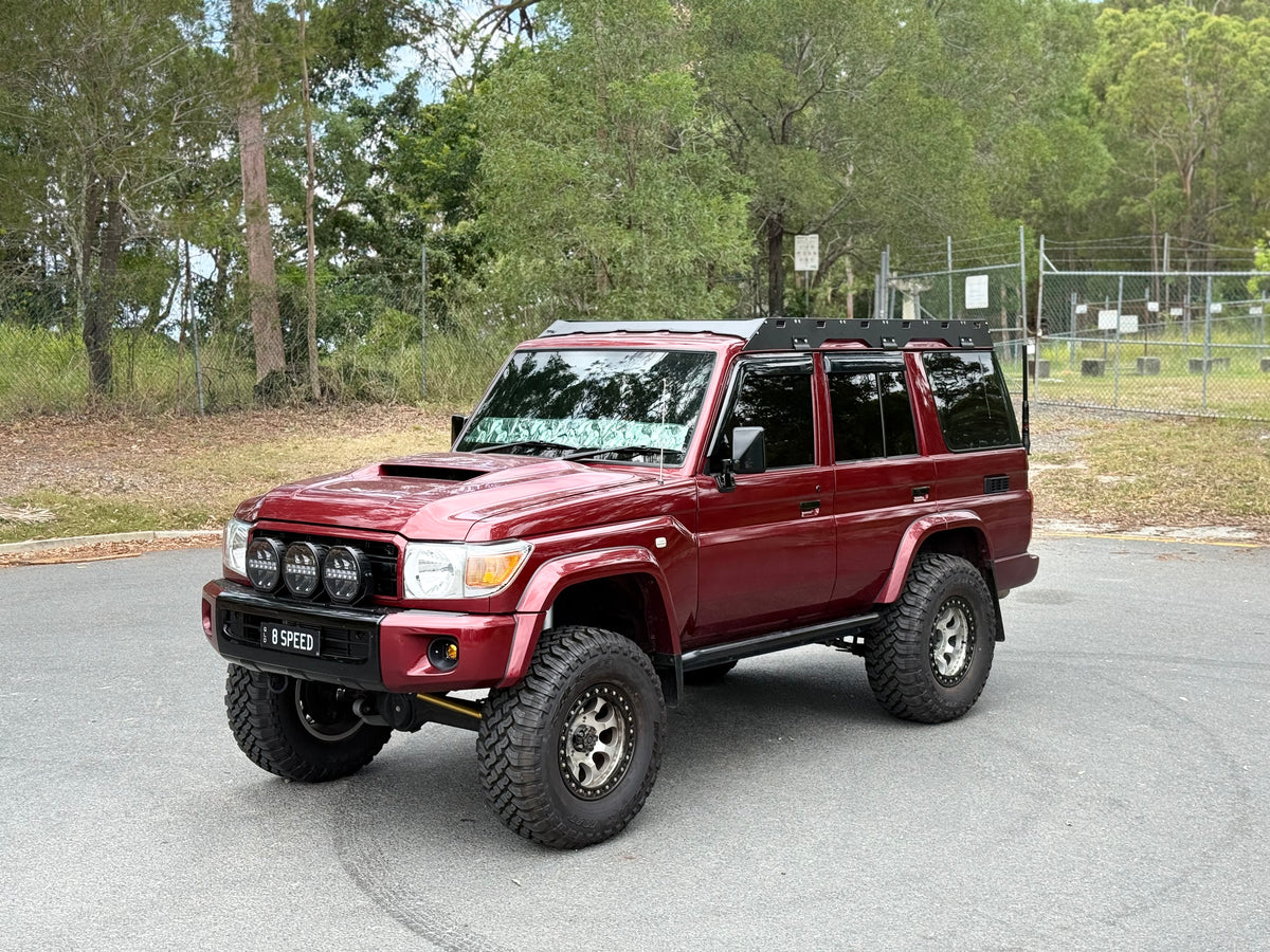 Meredith Rack 76 Series Landcruiser MMW Slim Line Roof Rack – Meredith Metalworks