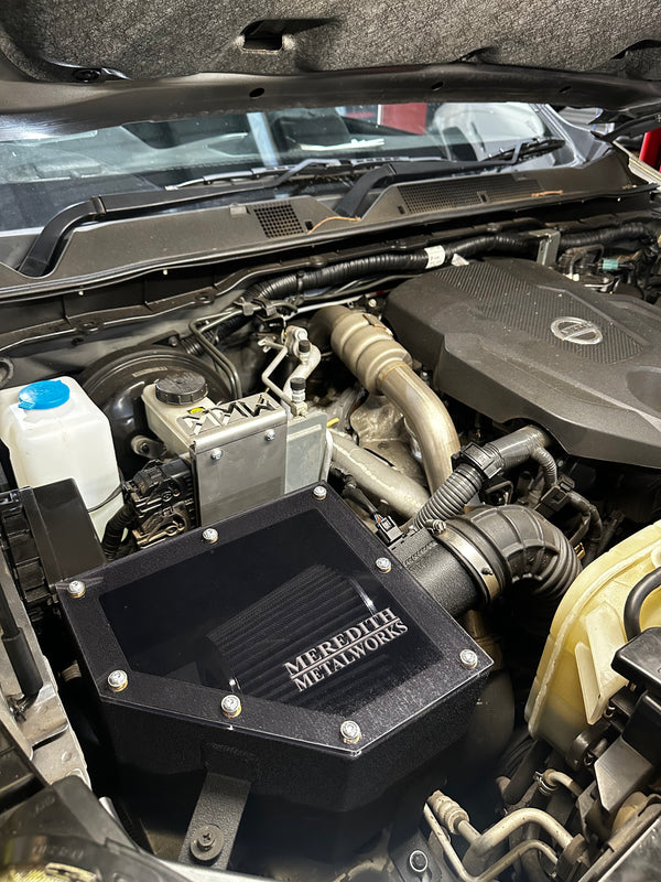 NP300 Aluminium Airbox