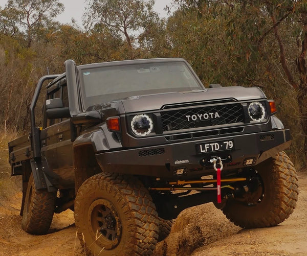 Facelift 5" 76/78/79 Series LandCruiser Stainless Steel Snorkel Kit