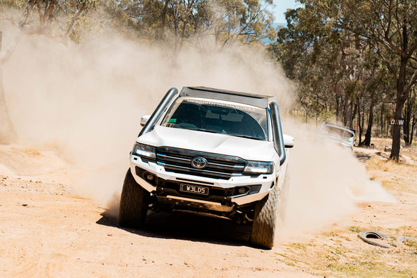 Twin 5" 300 Series LandCruiser Stainless Steel Snorkel Kit