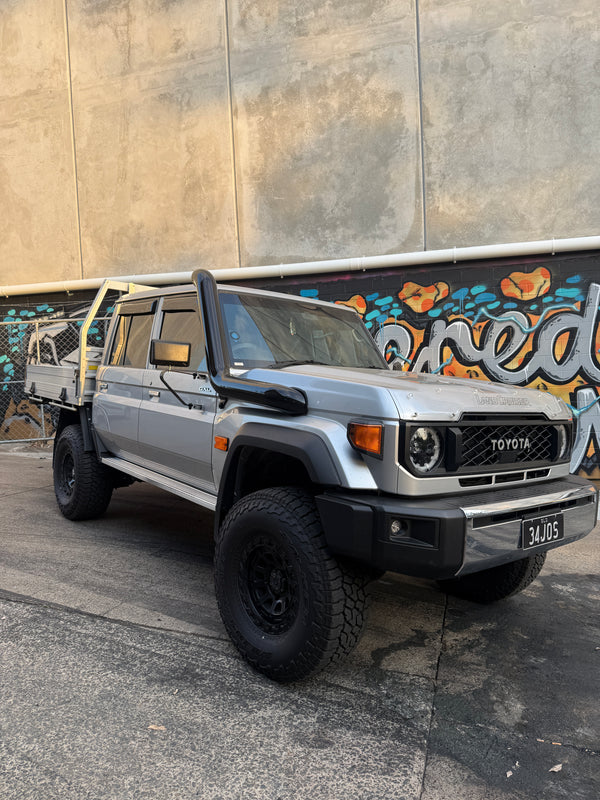 Facelift 5" 76/78/79 Series LandCruiser Stainless Steel Snorkel Kit