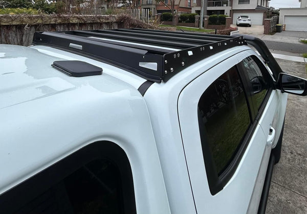 2021+ BT50 Dual Cab Slim Line Roof Rack