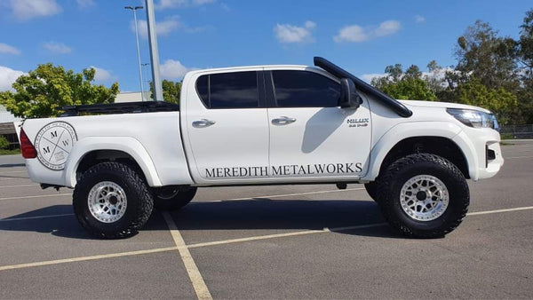 N80 4" Stainless Steel Snorkel Kit