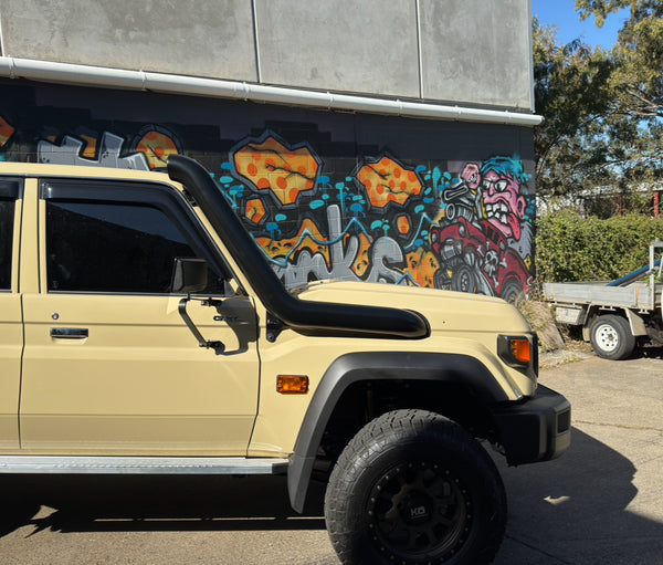 Facelift 5" 76/78/79 Series LandCruiser Stainless Steel Snorkel Kit