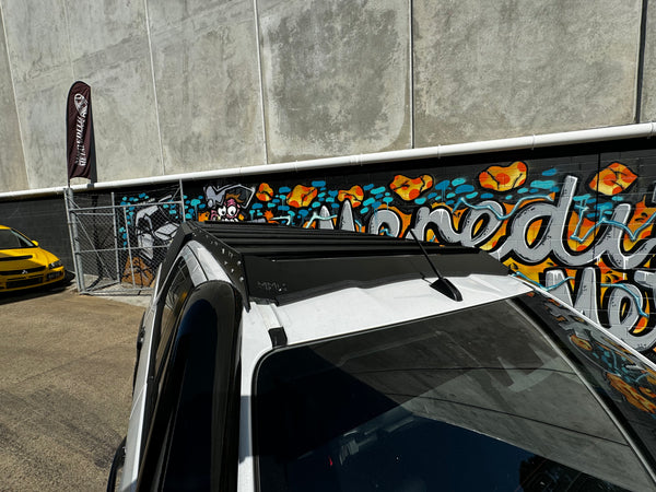 2021+ DMAX Dual Cab Slim Line Roof Rack