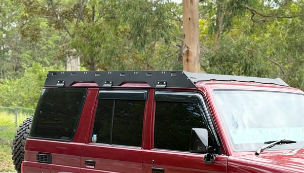 76 Series Racks 76 Series Landcruiser MMW Slim Line Roof Rack – Meredith Metalworks