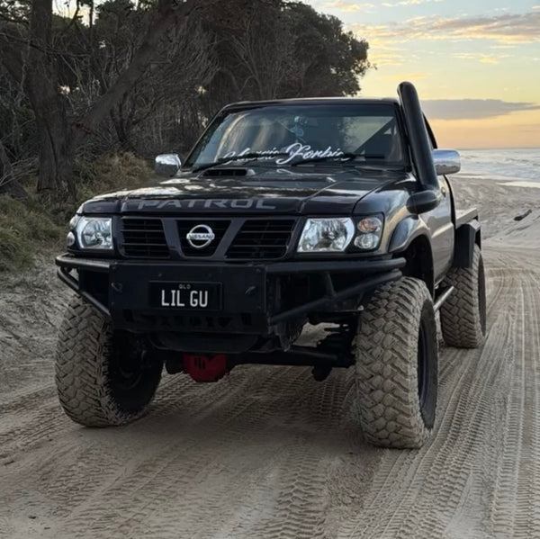 5" GU Patrol (Y61) Stainless Steel Snorkel Kit