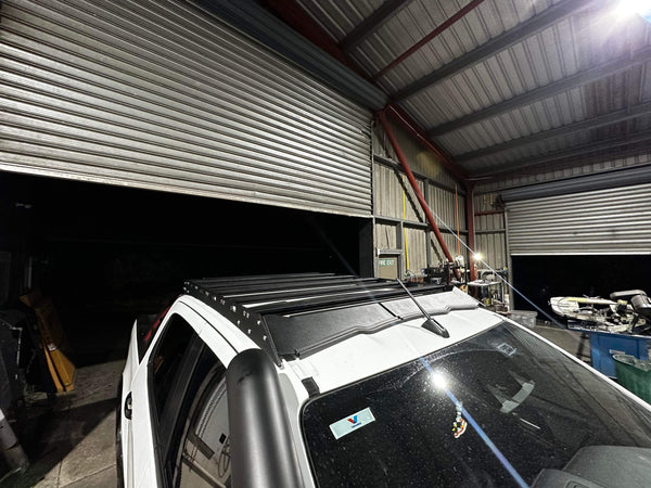 2021+ DMAX Dual Cab Slim Line Roof Rack