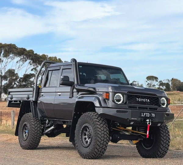 Facelift 5" 76/78/79 Series LandCruiser Stainless Steel Snorkel Kit