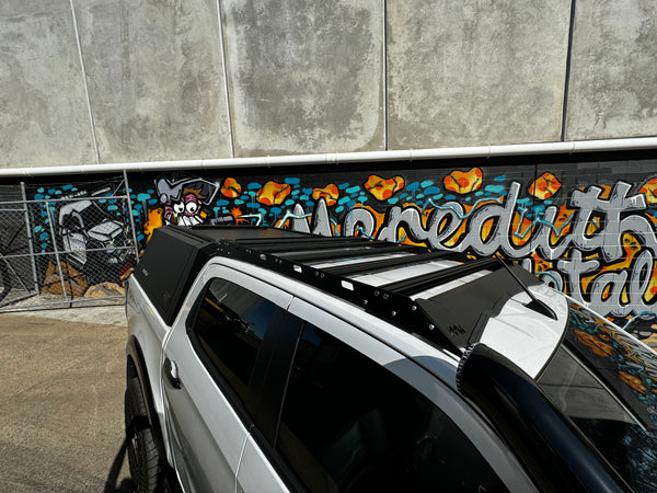 2021+ DMAX Dual Cab Slim Line Roof Rack