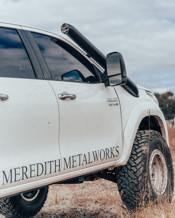 N80 4" Stainless Steel Snorkel Kit