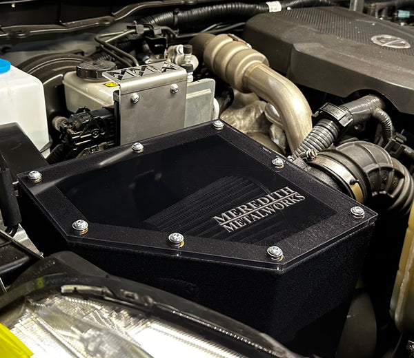 NP300 Aluminium Airbox