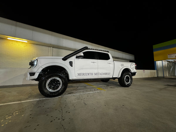 2022+ NextGen Raptor 5” Twin Stainless Steel Snorkel Kit