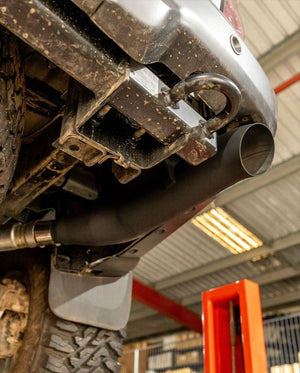 Stainless exhaust tips