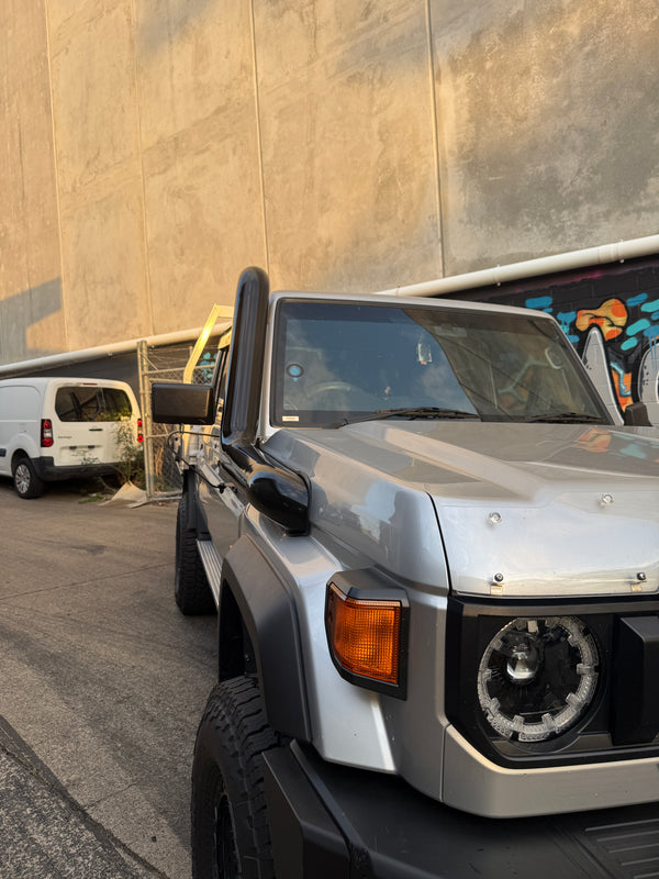 Facelift 5" 76/78/79 Series LandCruiser Stainless Steel Snorkel Kit