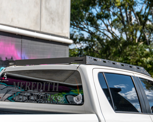 N80 Hilux Dual Cab Slim Line Roof Rack
