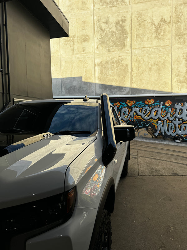 Chevrolet Silverado 1500 (2018-2024)  5" Stainless Steel Snorkel and Airbox Kit