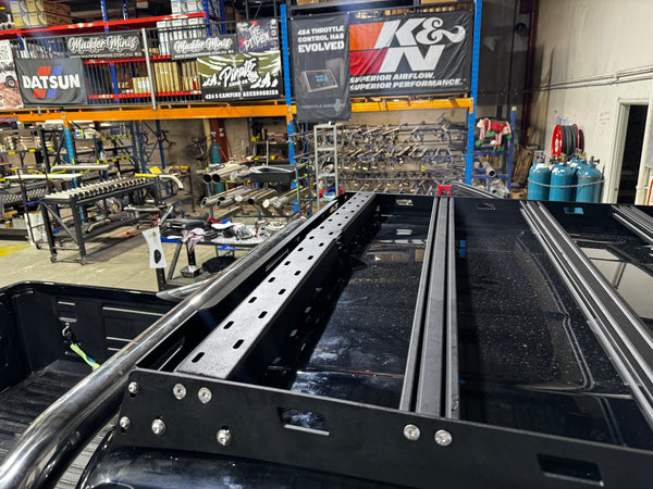 N80 Hilux Dual Cab Slim Line Roof Rack