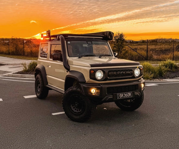 Suzuki Jimny (2018+) 4" Stainless Steel Snorkel Kit