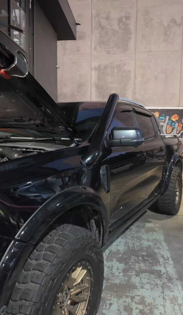 DUAL 2022+ Next Gen RANGER 4" Stainless Steel Snorkel Kit