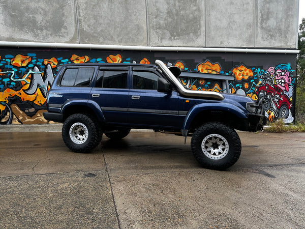 5" 80 Series LandCruiser (1990–1998) Stainless Steel Snorkel Kit