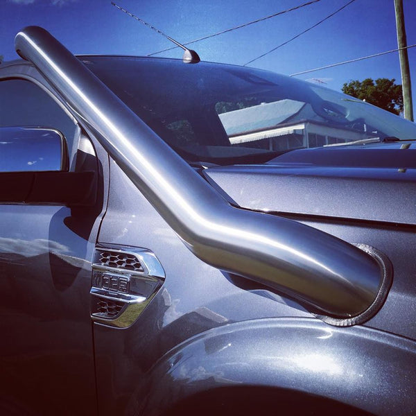 EVEREST/TITANIUM (2015-2021) 4" Stainless Steel Snorkel Kit