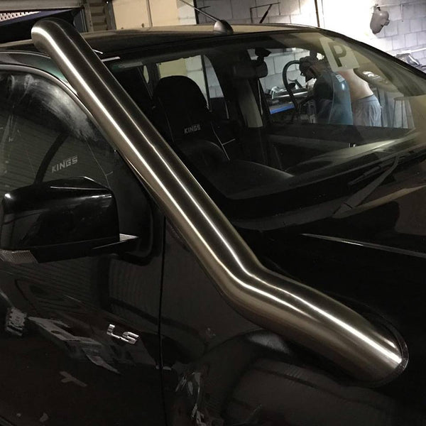 MU-X (2013- 2020 Pre Facelift) 4" Stainless Steel Snorkel Kit