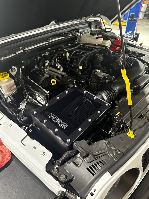 Jeep Wrangler (JL 2018+) 4" Stainless Steel Snorkel and Airbox Kit