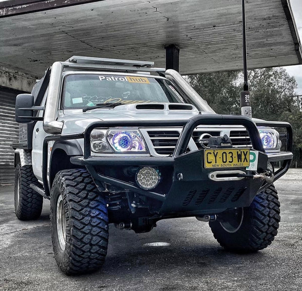 TWIN GU Patrol (Y61) 5" Stainless Steel Snorkel Kit