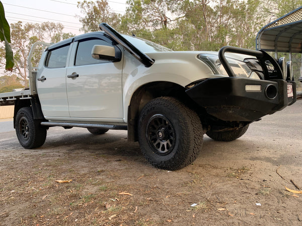 MU-X (2013- 2020 Pre Facelift) 4" Stainless Steel Snorkel Kit