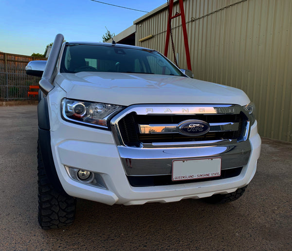 EVEREST/TITANIUM (2015-2021) 4" Stainless Steel Snorkel Kit