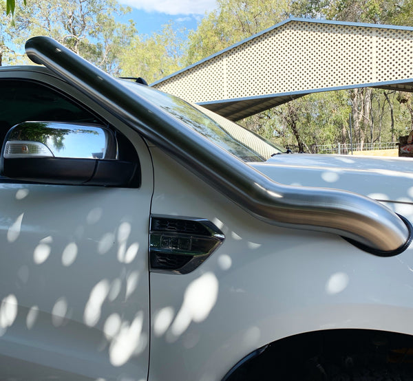 EVEREST/TITANIUM (2015-2021) 4" Stainless Steel Snorkel Kit