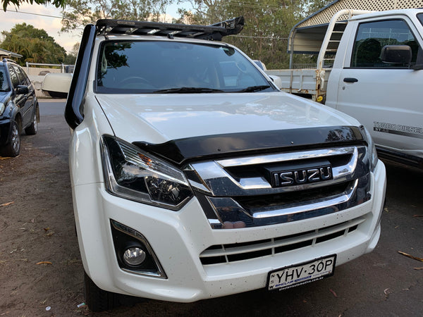 MU-X (2013- 2020 Pre Facelift) 4" Stainless Steel Snorkel Kit