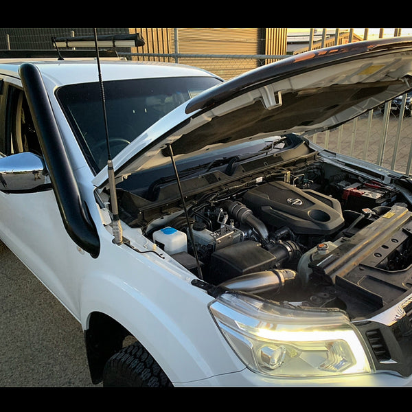 NP300/D23 Navara (2014+) 4" Stainless Steel Snorkel Kit