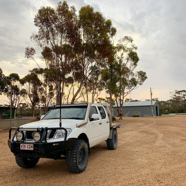 TWIN Pathfinder (2013+) 4" Stainless Steel Snorkel Kit