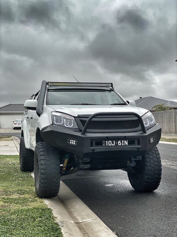 MU-X (2013- 2020 Pre Facelift) 4" Stainless Steel Snorkel Kit