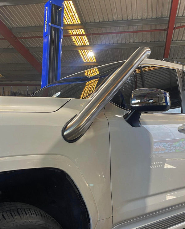 300 Series LandCruiser 4" Stainless Steel Snorkel Kit